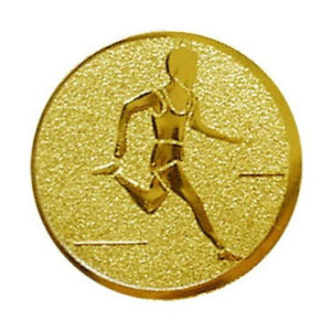 Érembetét 025 arany színű átm.:25 mm - Futás (atlétika)