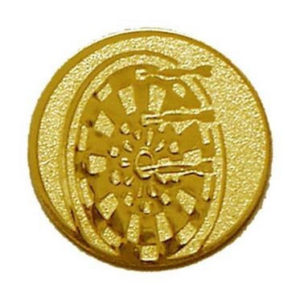 Érembetét 087 arany színű átm.:25 mm - Darts