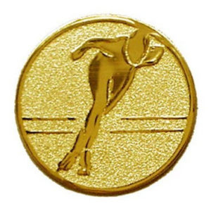 Érembetét 098 arany színű átm.:25 mm - Korcsolya