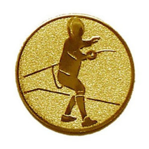 Érembetét 136 arany színű átm.:25 mm - Vívás